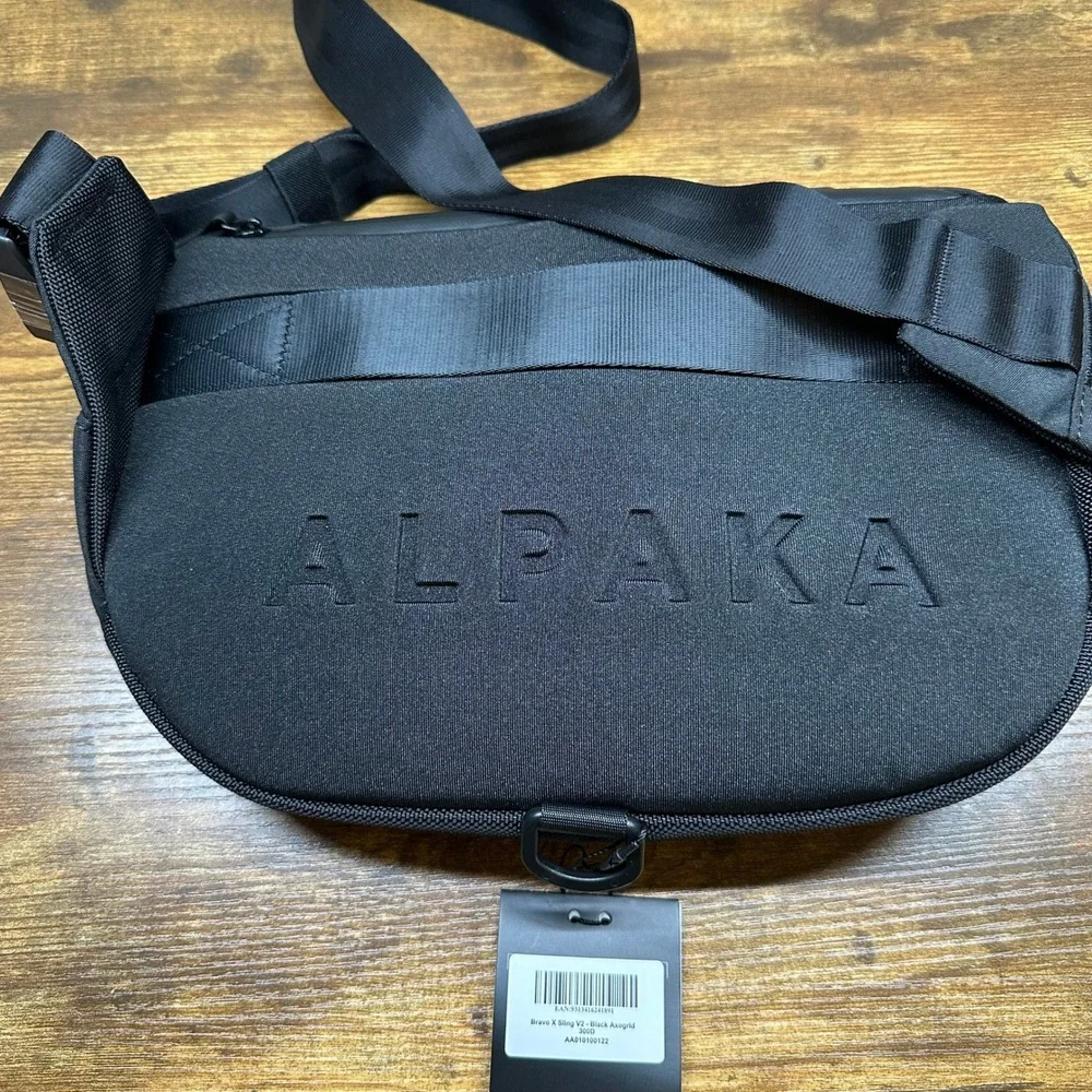 NEW Alpaka Bravo X Sling V2 Black X pac Tech Bag Travel Office Crossbody